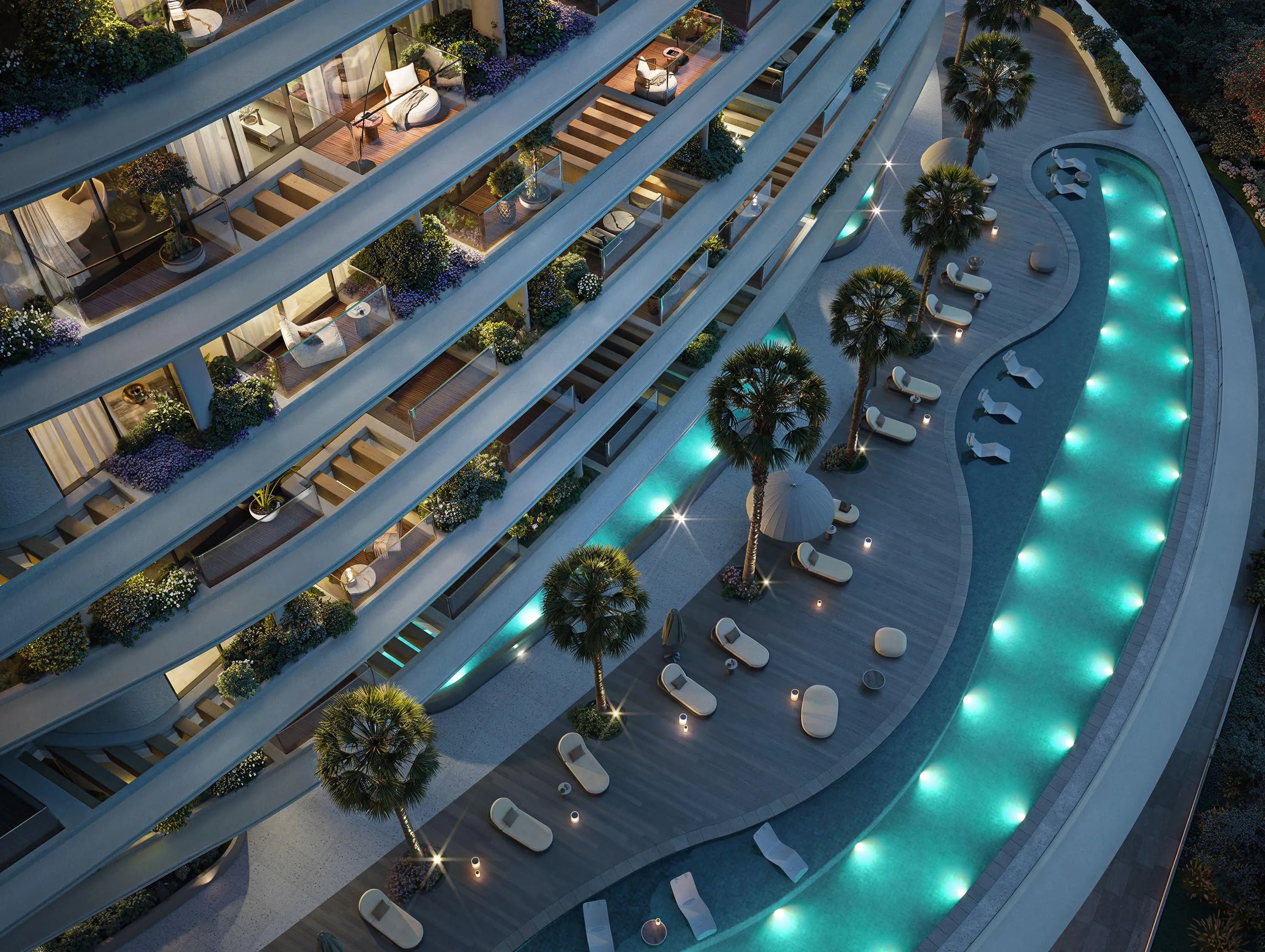 Lia by Avenew Development amenity Infinity Swimming Pool - Palm Deira, Dubai - by Avenew Development