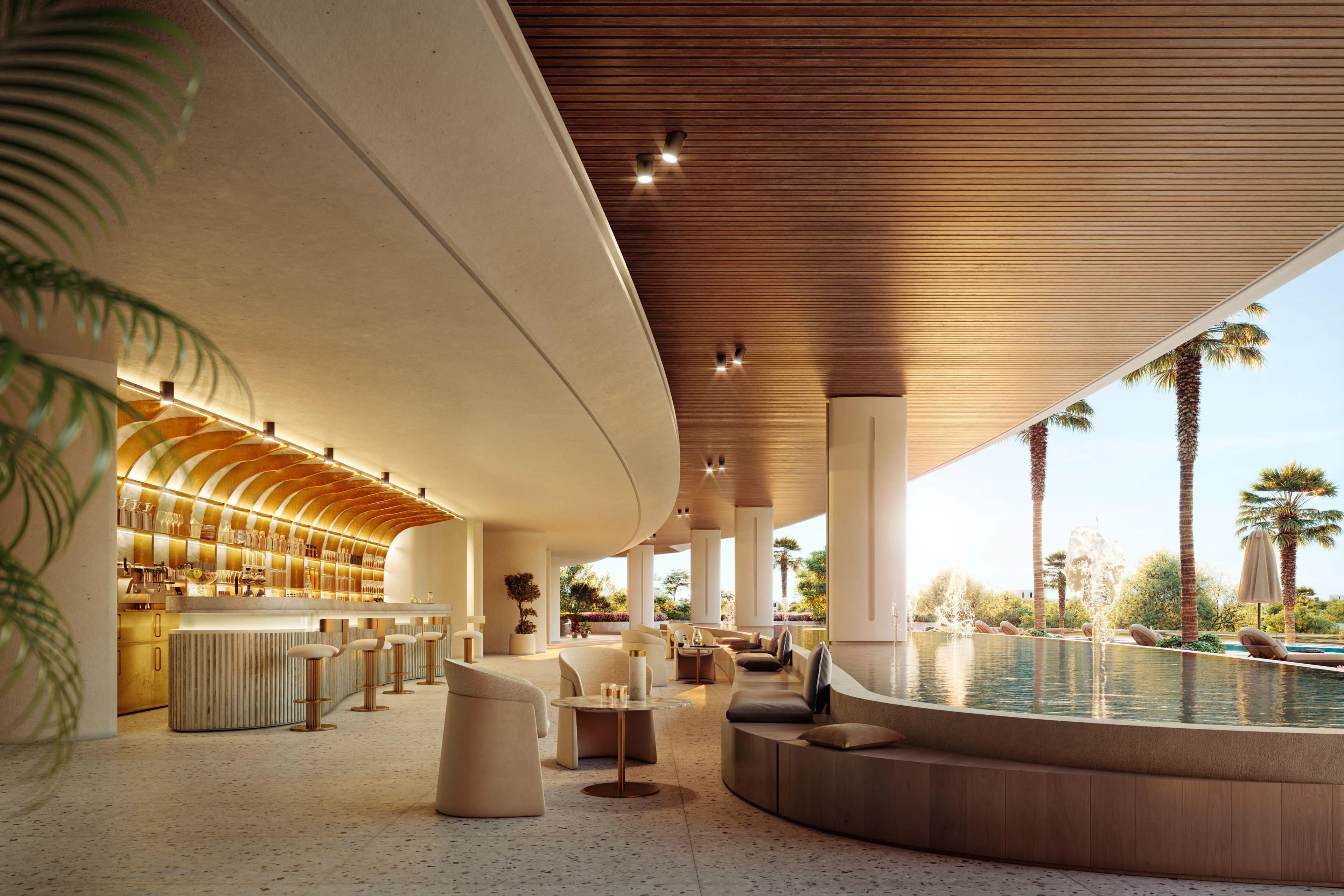 Lia by Avenew Development amenity Pool Bar - Palm Deira, Dubai - by Avenew Development