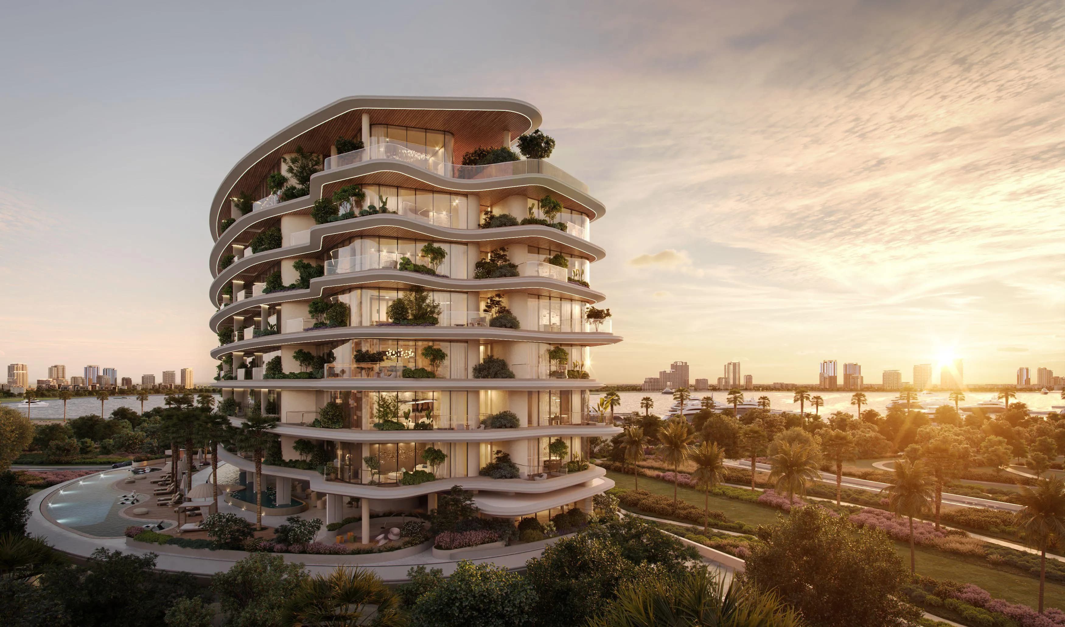 Lia by Avenew Development exterior view - Palm Deira, Dubai - by Avenew Development