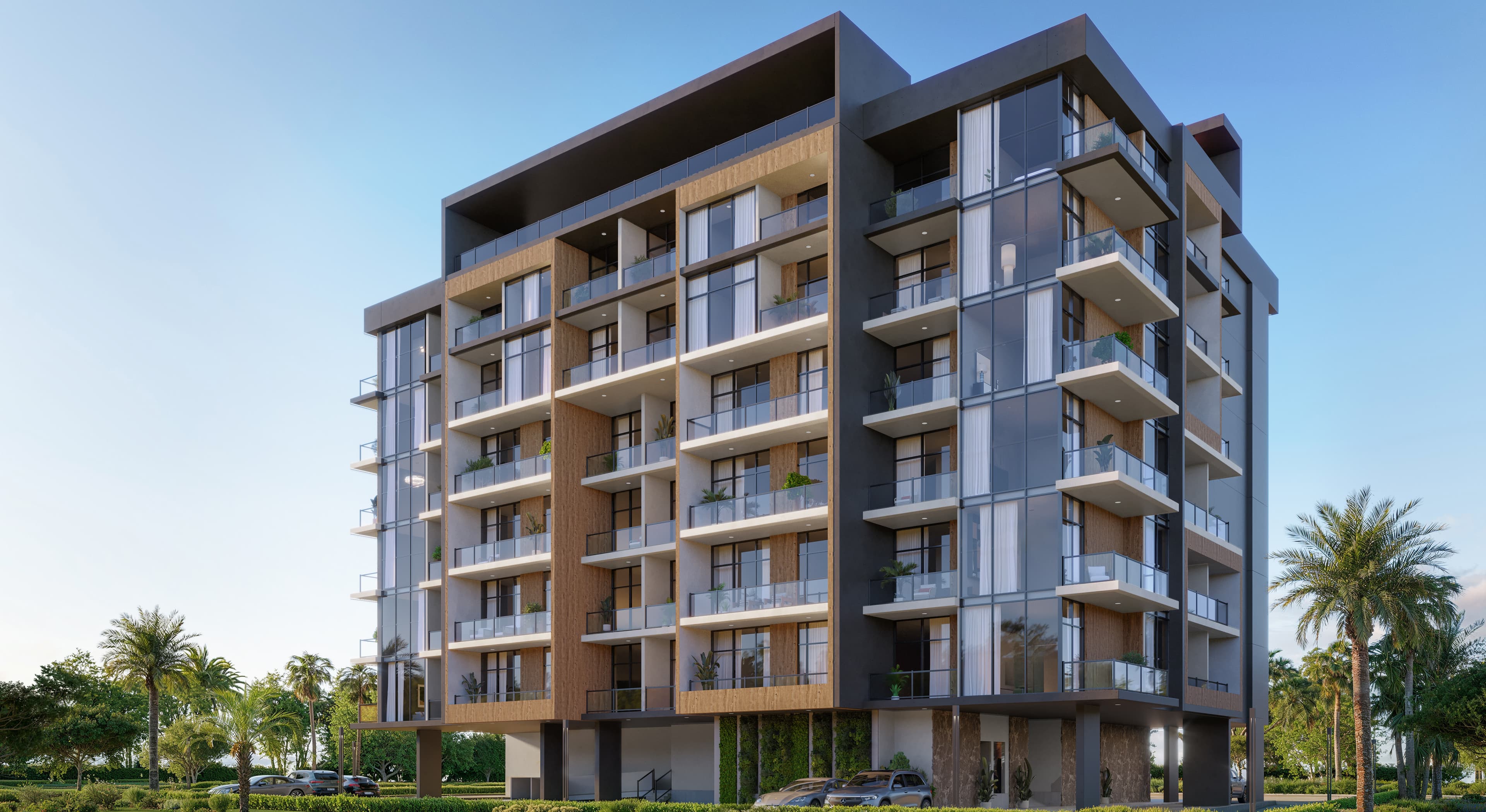 Lilian Residences exterior view - Dubai South, Dubai - by London Gate