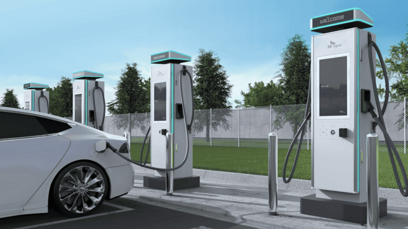 Linden Residences amenity Electric Vehicle (Ev) Charging Stations - Dubai International City, Dubai - by BlackSoil Real Estate Development LLC