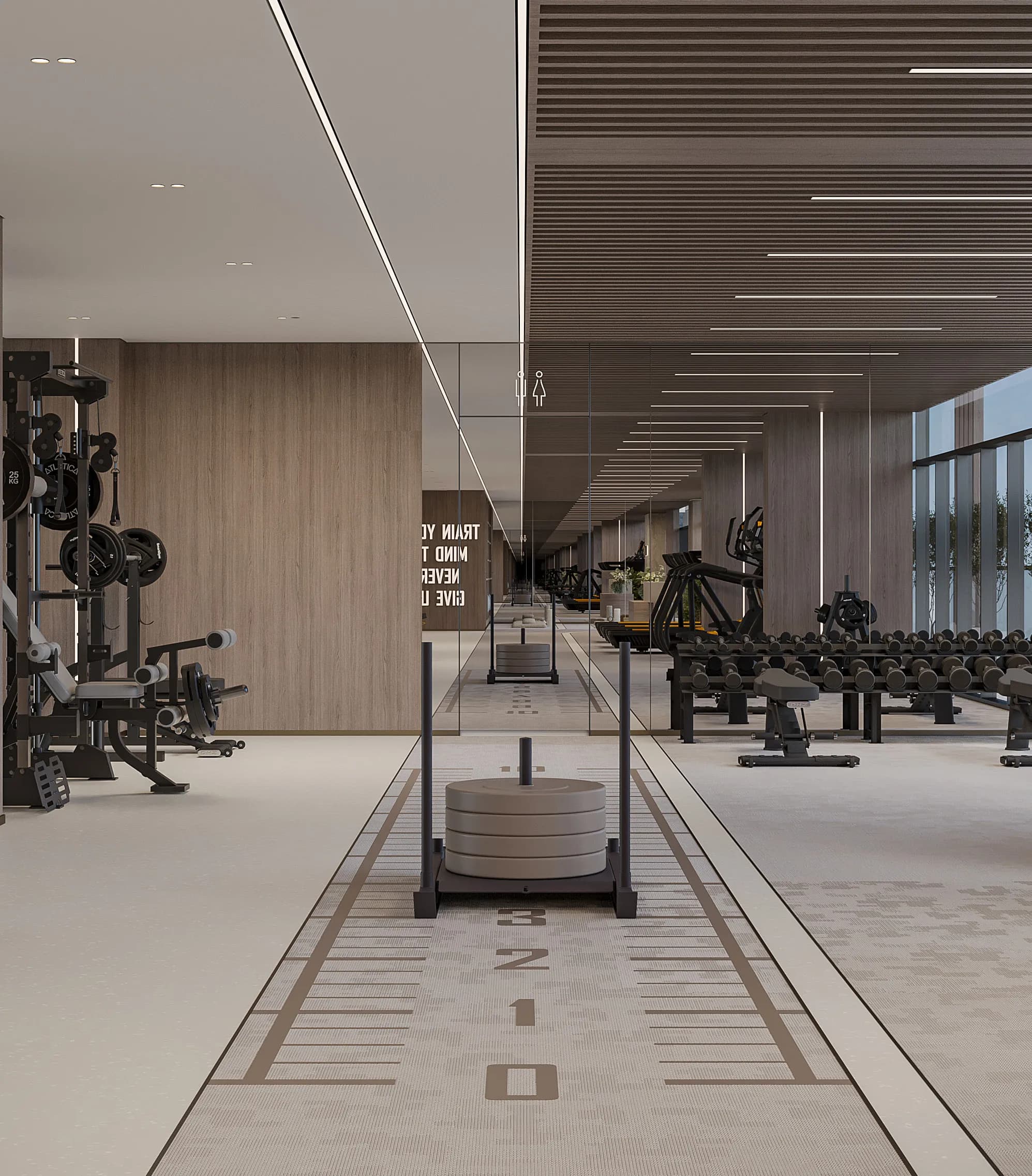 Linea by Holm amenity Gym - Al Satwa, Dubai - by HOLM Developments