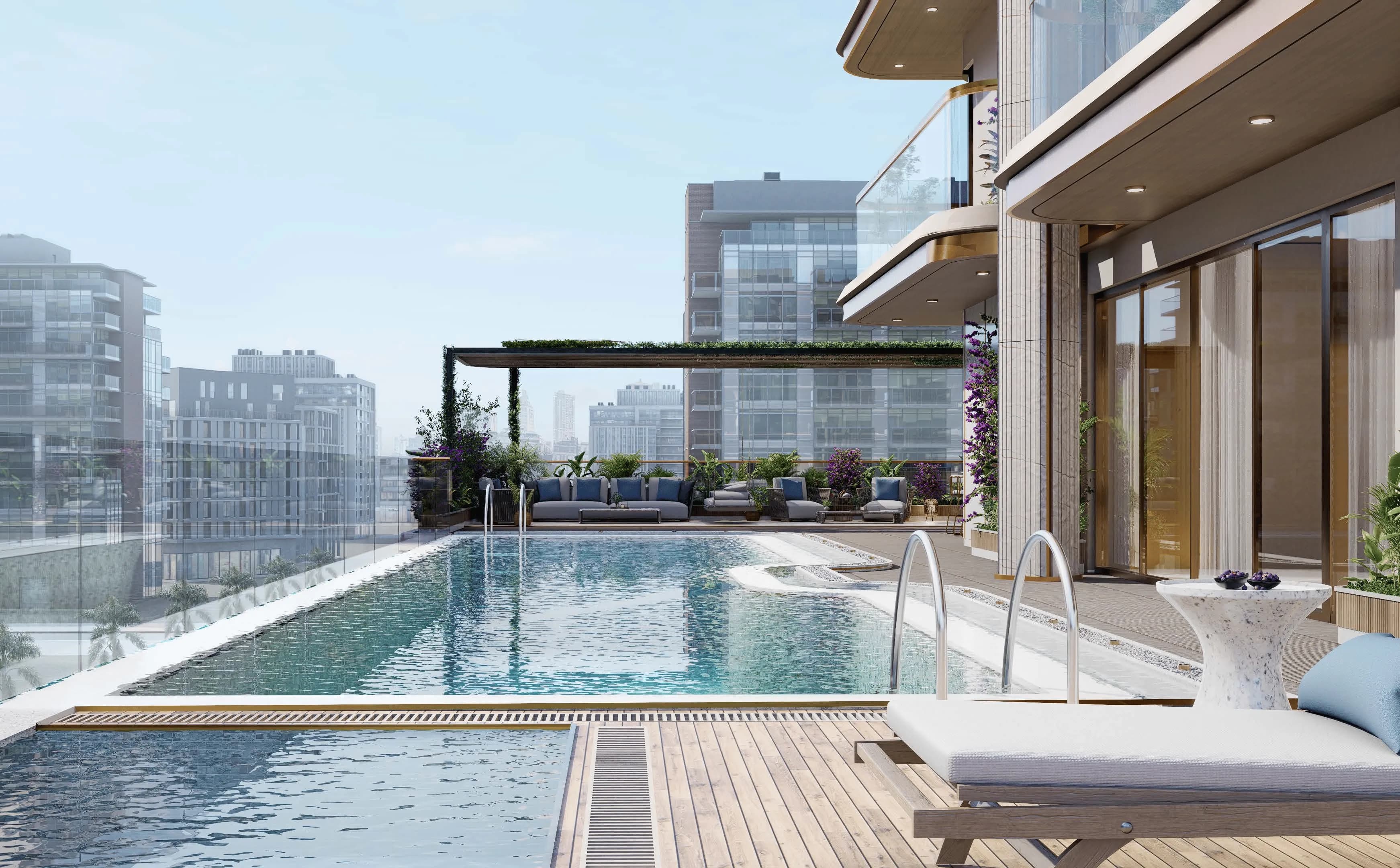 Liora amenity Adult & Kids' Pools - Dubai Islands, Dubai - by Jaiedco Development