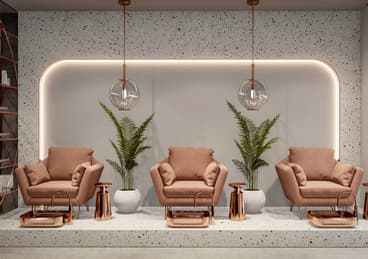 LIV Lux amenity Salon in Jumeirah Beach Residence (JBR), Dubai
