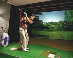 LIV Marina amenity Virtual Golf in Jumeirah Beach Residence (JBR), Dubai