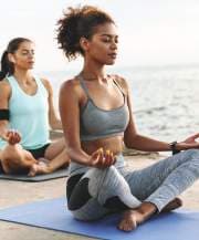 LIV Marina amenity Yoga Studio in Jumeirah Beach Residence (JBR), Dubai