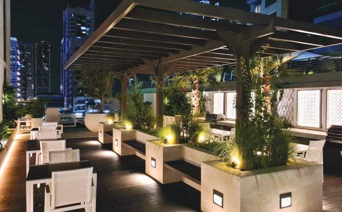 LIV Marina amenity Residents Lounge in Jumeirah Beach Residence (JBR), Dubai