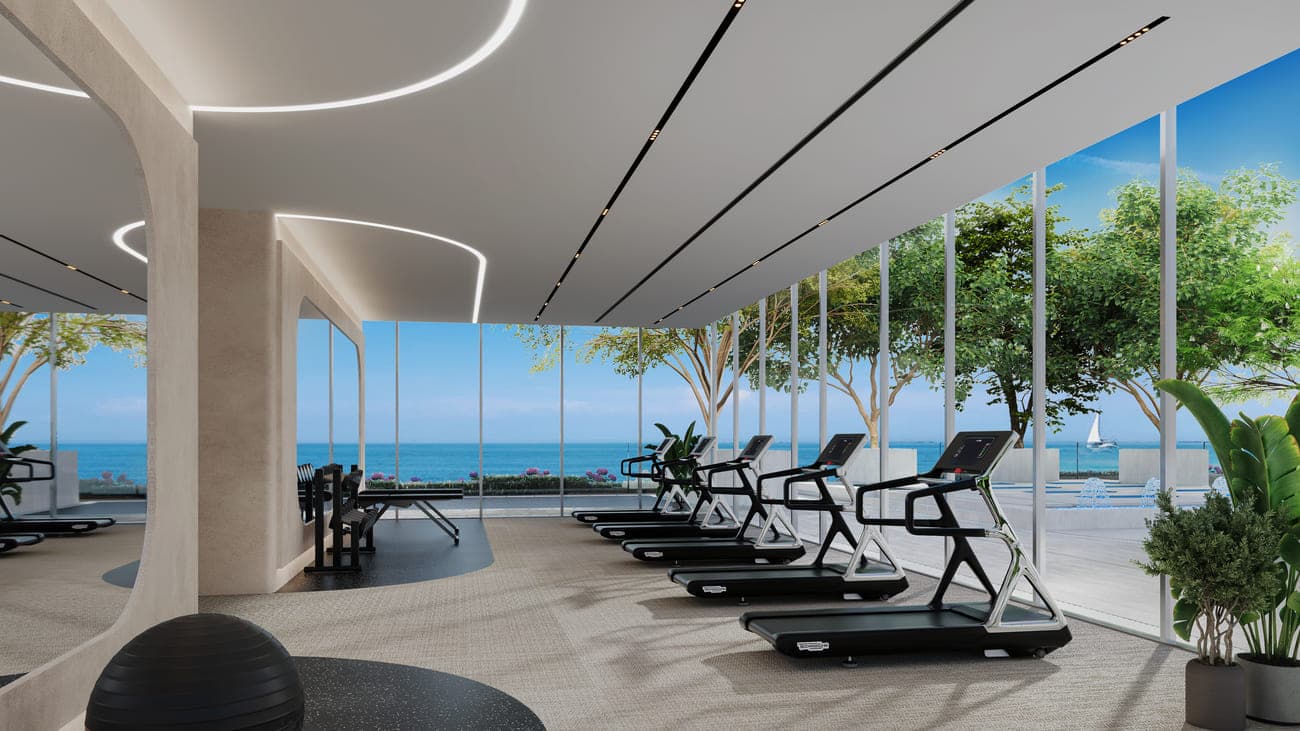 LIV Maritime amenity Gym - Maritime City, Dubai - by LIV