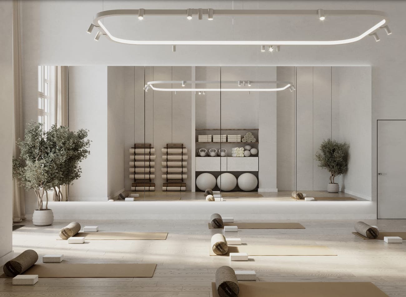LIV Maritime amenity Yoga Room - Maritime City, Dubai - by LIV