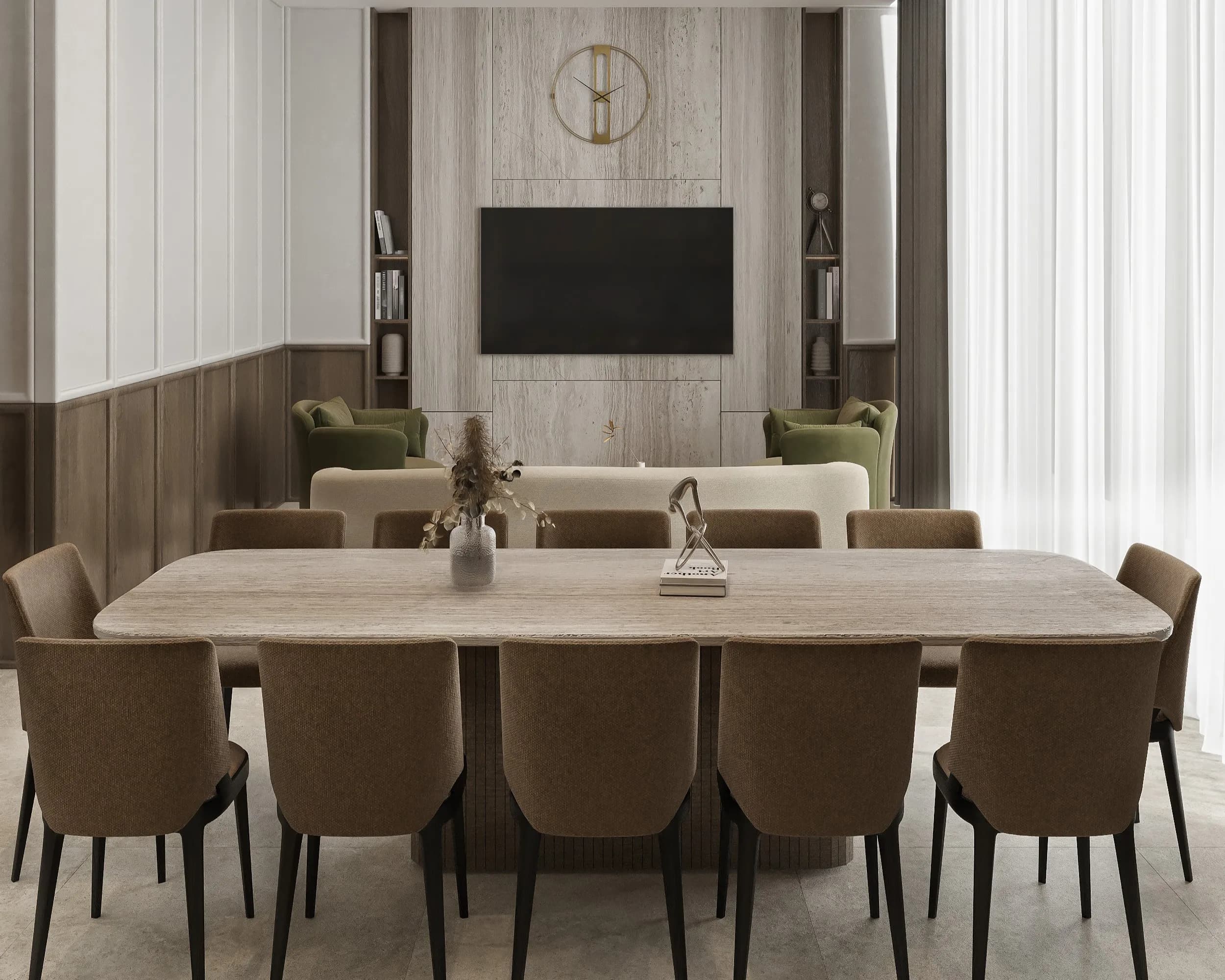LIV Oceanside amenity Conference Room - Palm Deira, Dubai - by LIV