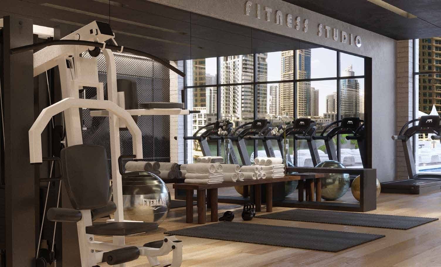 LIV Residence amenity Fully Equipped Gym in Jumeirah Beach Residence (JBR), Dubai