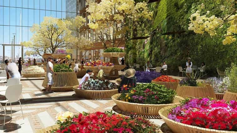 LIV Residence amenity Landscaped Garden in Jumeirah Beach Residence (JBR), Dubai