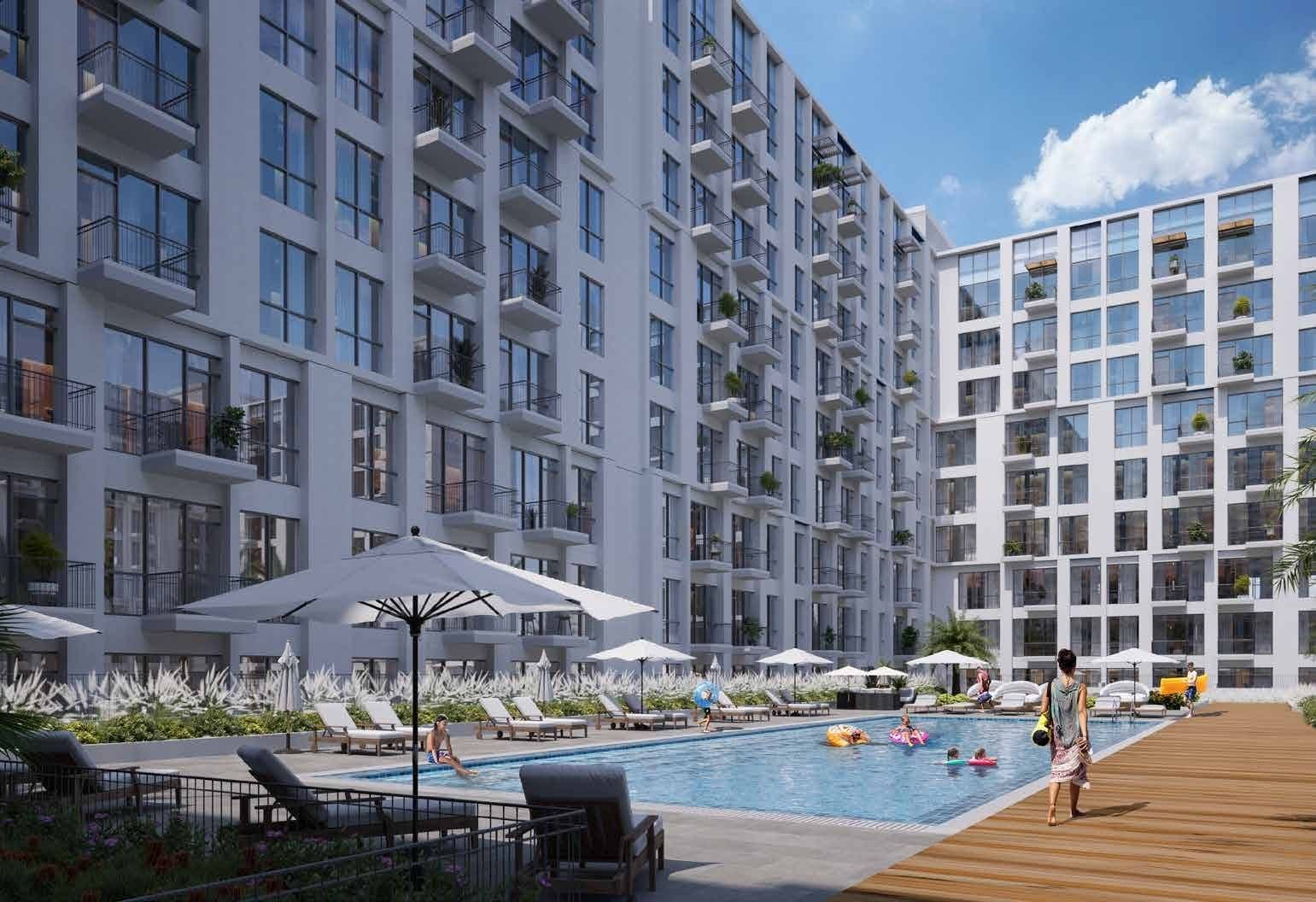 Liva amenity Swimming Pool - Town Square, Dubai - by Nshama Group