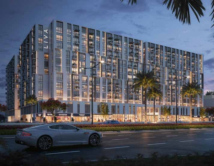 Liva exterior view - Town Square, Dubai - by Nshama Group
