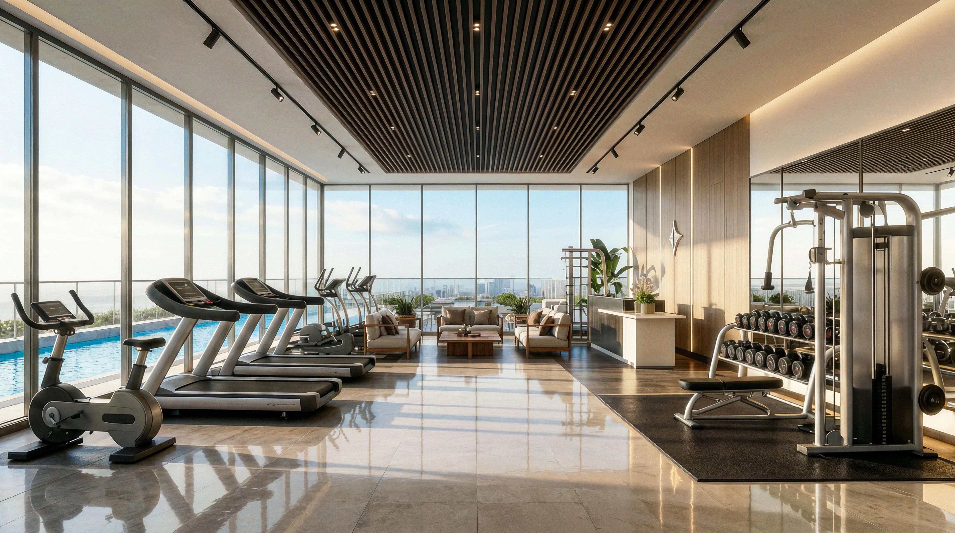 Living Legends Phase 5 amenity Gym & Private Training Studio - Wadi Al Safa 3, Dubai - by Amer Al Ghurair