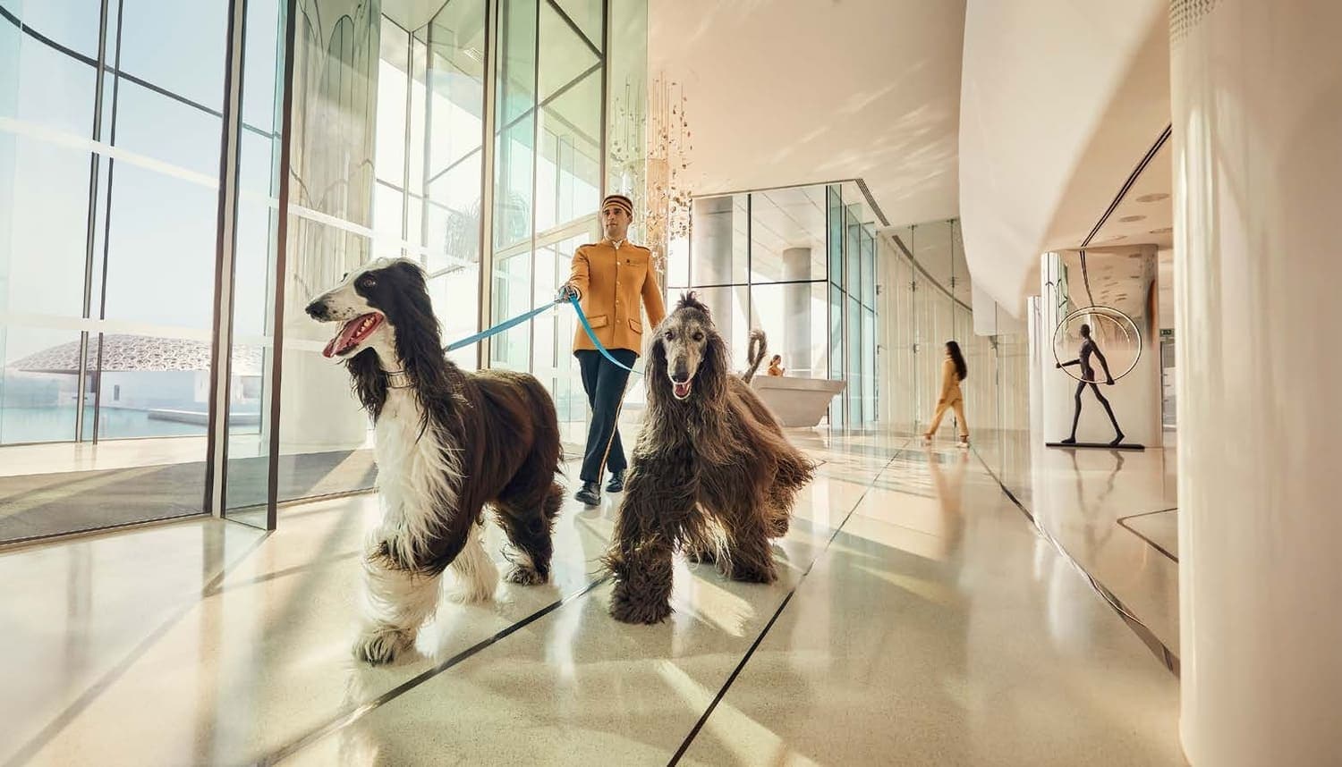 Louvre Abu Dhabi Residences amenity Pet Concierge in Al Saadiyat island, Abu Dhabi, by ALDAR