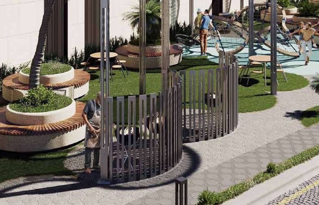 Lua Residences amenity Bbq Area - Wadi Al Safa 3, Dubai - by Swank Development