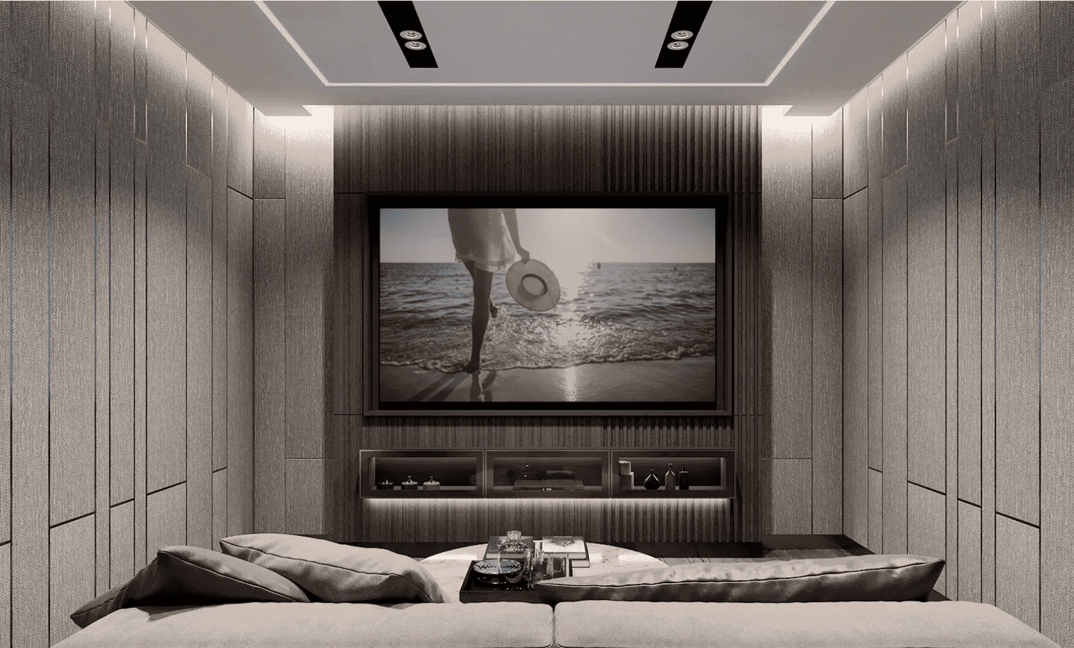 Luce amenity Entertainment Room - Palm Jumeirah, Dubai - by Taraf Holding
