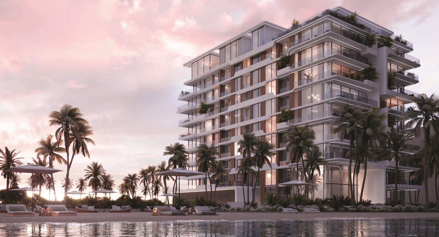Luce exterior view - Palm Jumeirah, Dubai - by Taraf Holding