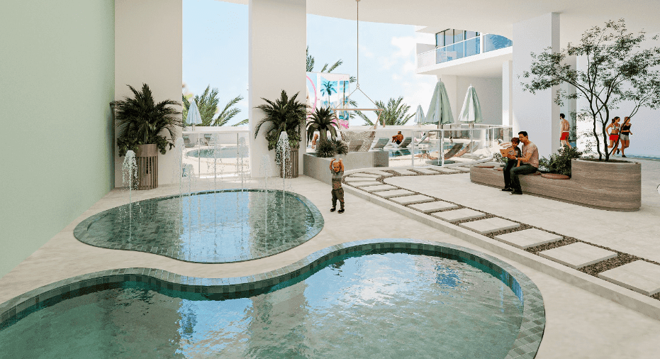 Lucky Oasis Residence amenity Kids Splash Pool - JVC (Jumeirah Village Circle), Dubai - by Lucky Aeon