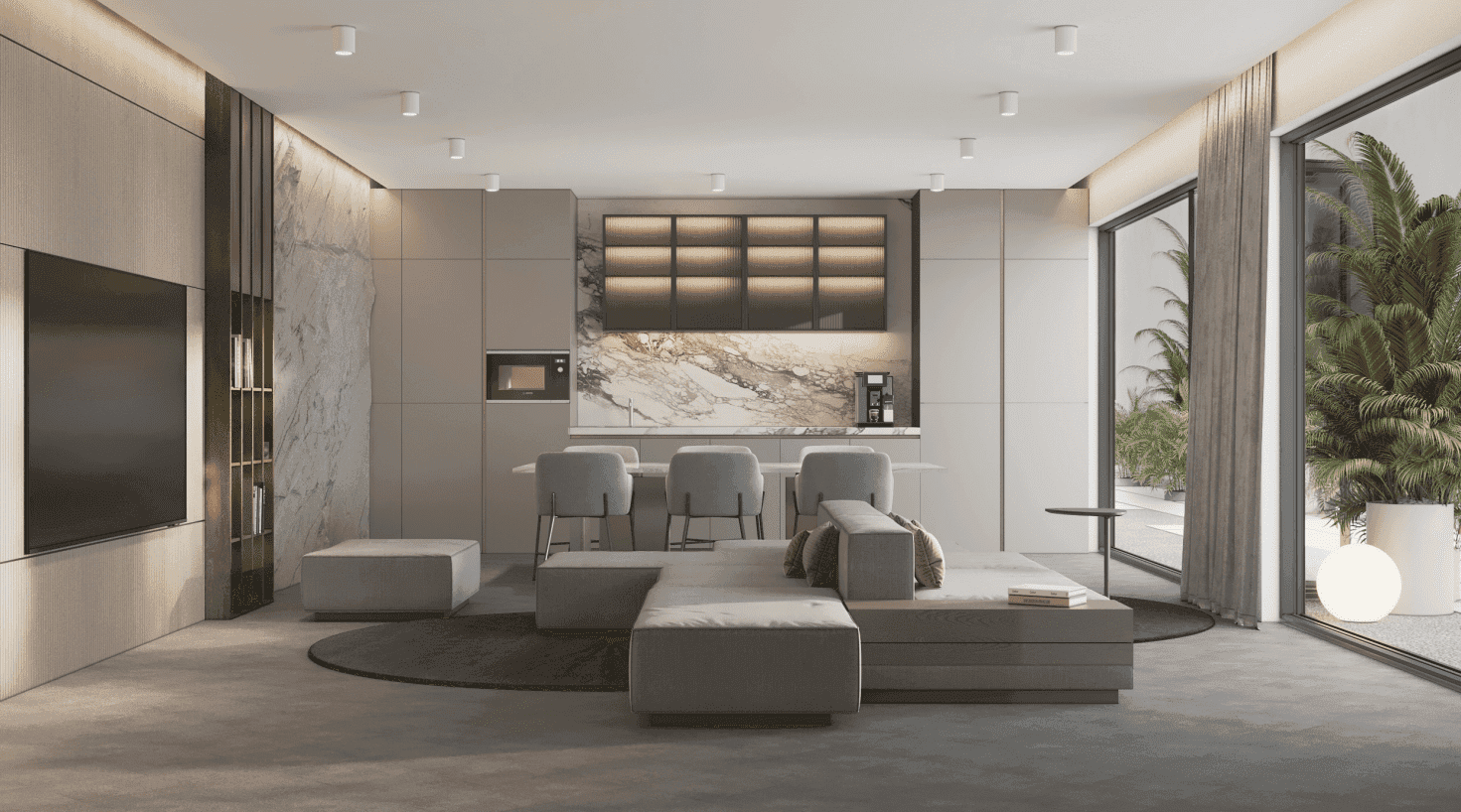 Lucky Royale Residence amenity Multipurpose Hall - JVC (Jumeirah Village Circle), Dubai - by Lucky Aeon