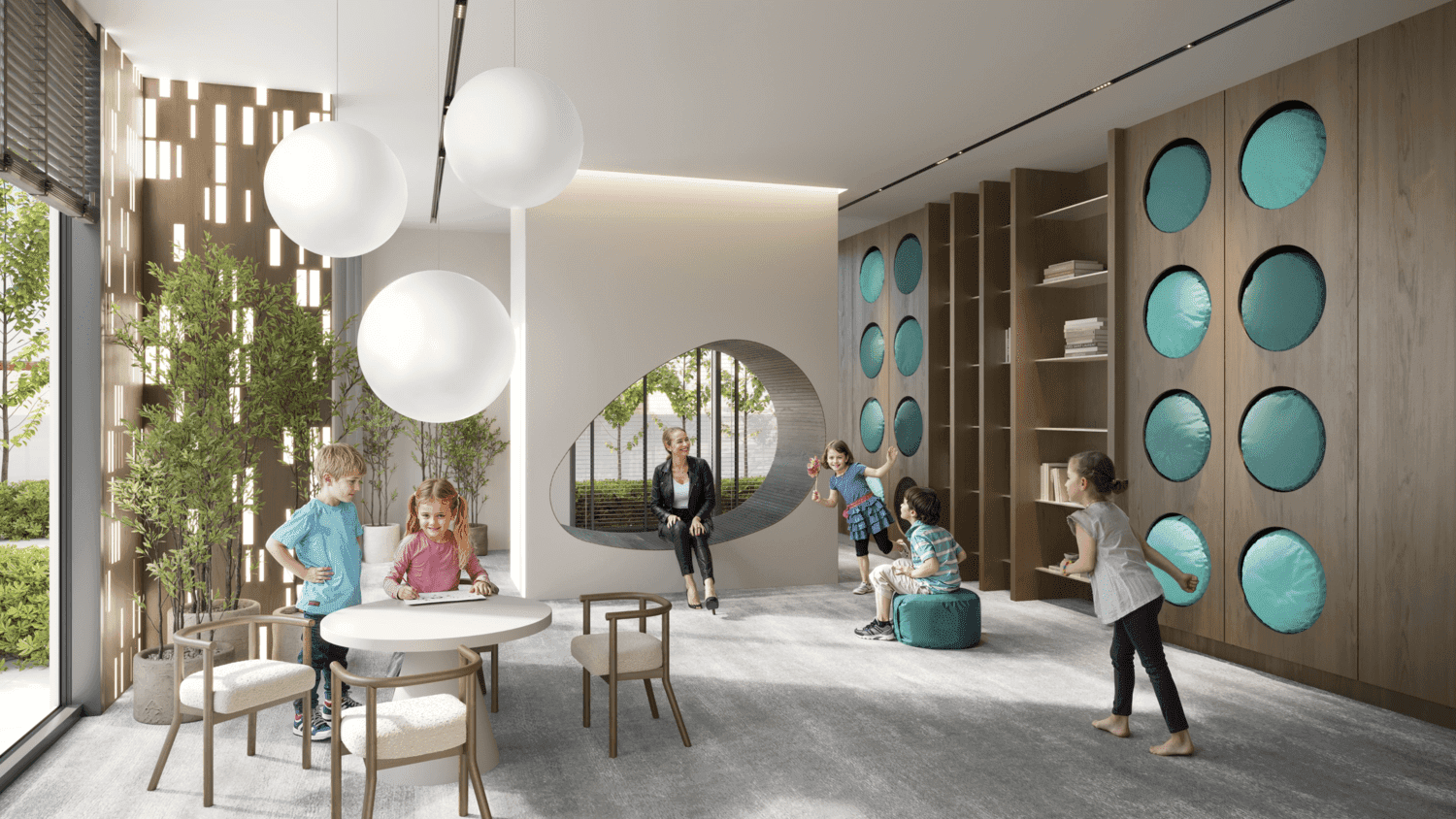 LUM1NAR amenity Kids Play Room - JVT (Jumeirah Village Triangle), Dubai - by Object 1