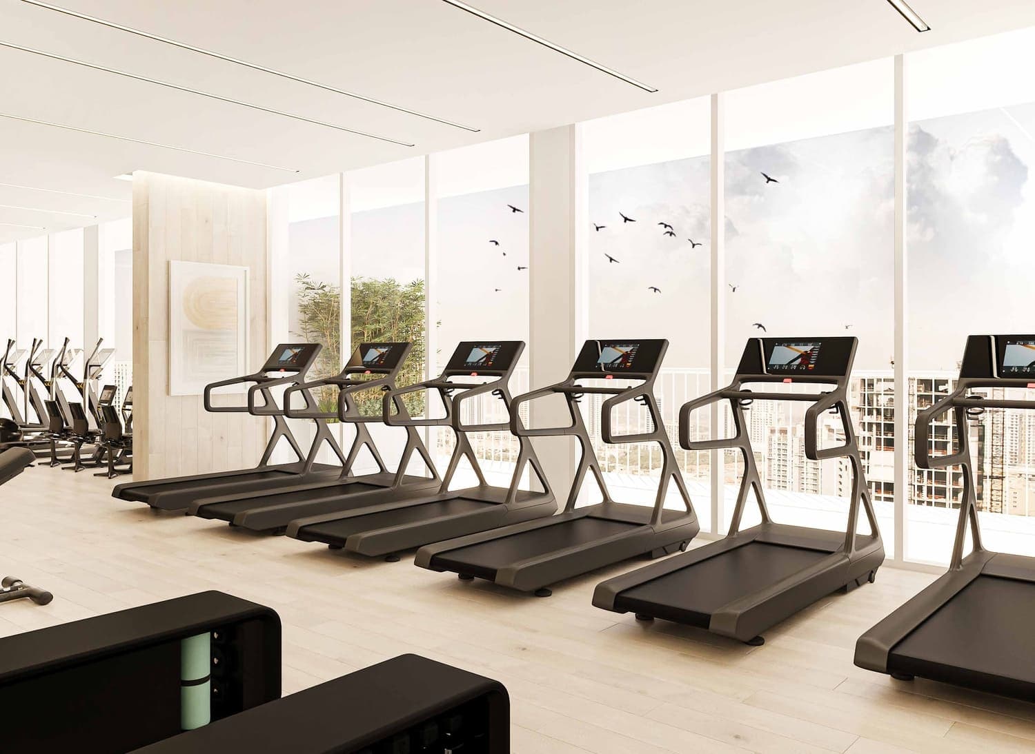 Luma Park Views amenity Modern Gym - JVC (Jumeirah Village Circle), Dubai - by TownX