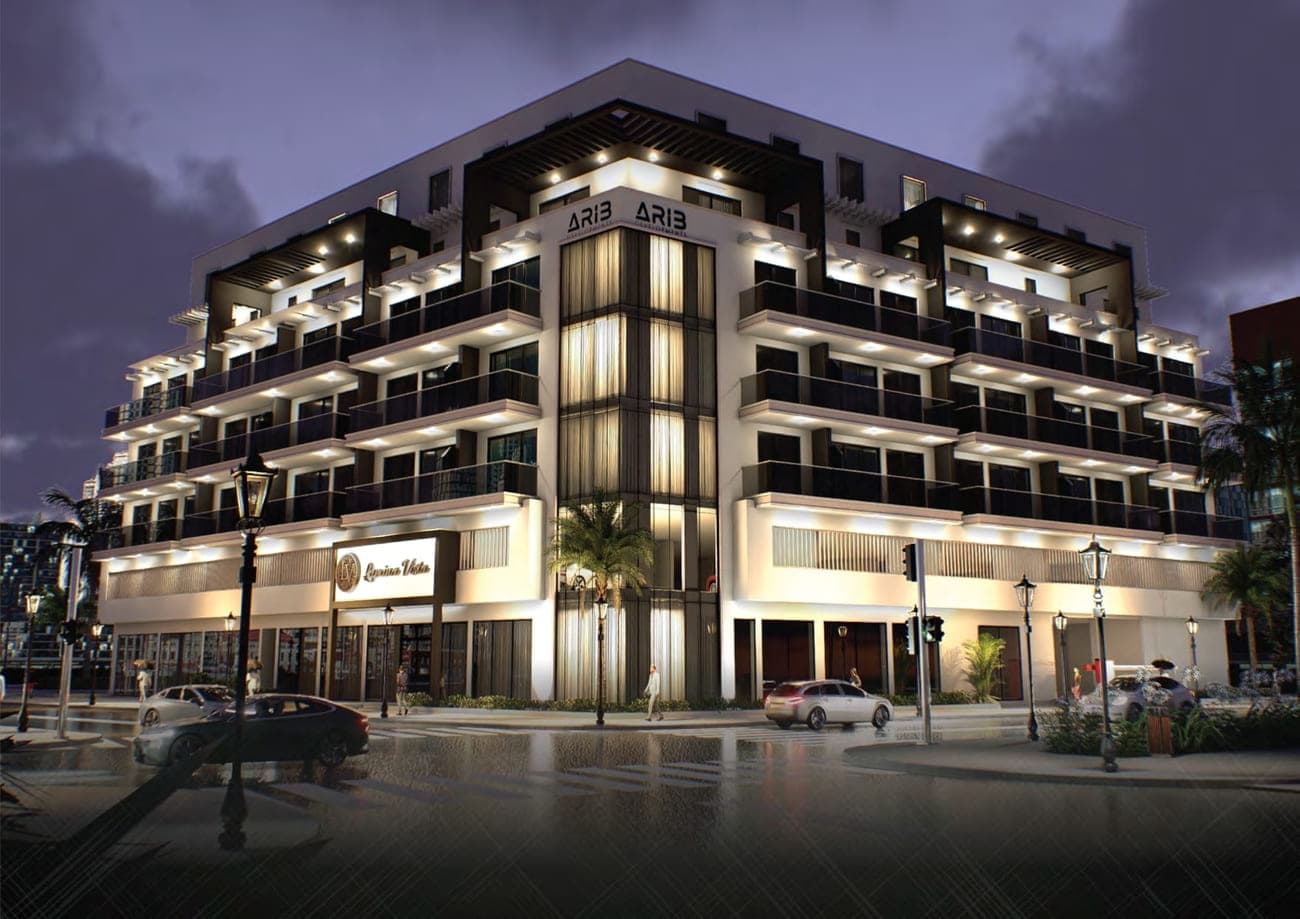 Lumina Vista exterior view - JVC (Jumeirah Village Circle), Dubai - by ARIB Developments