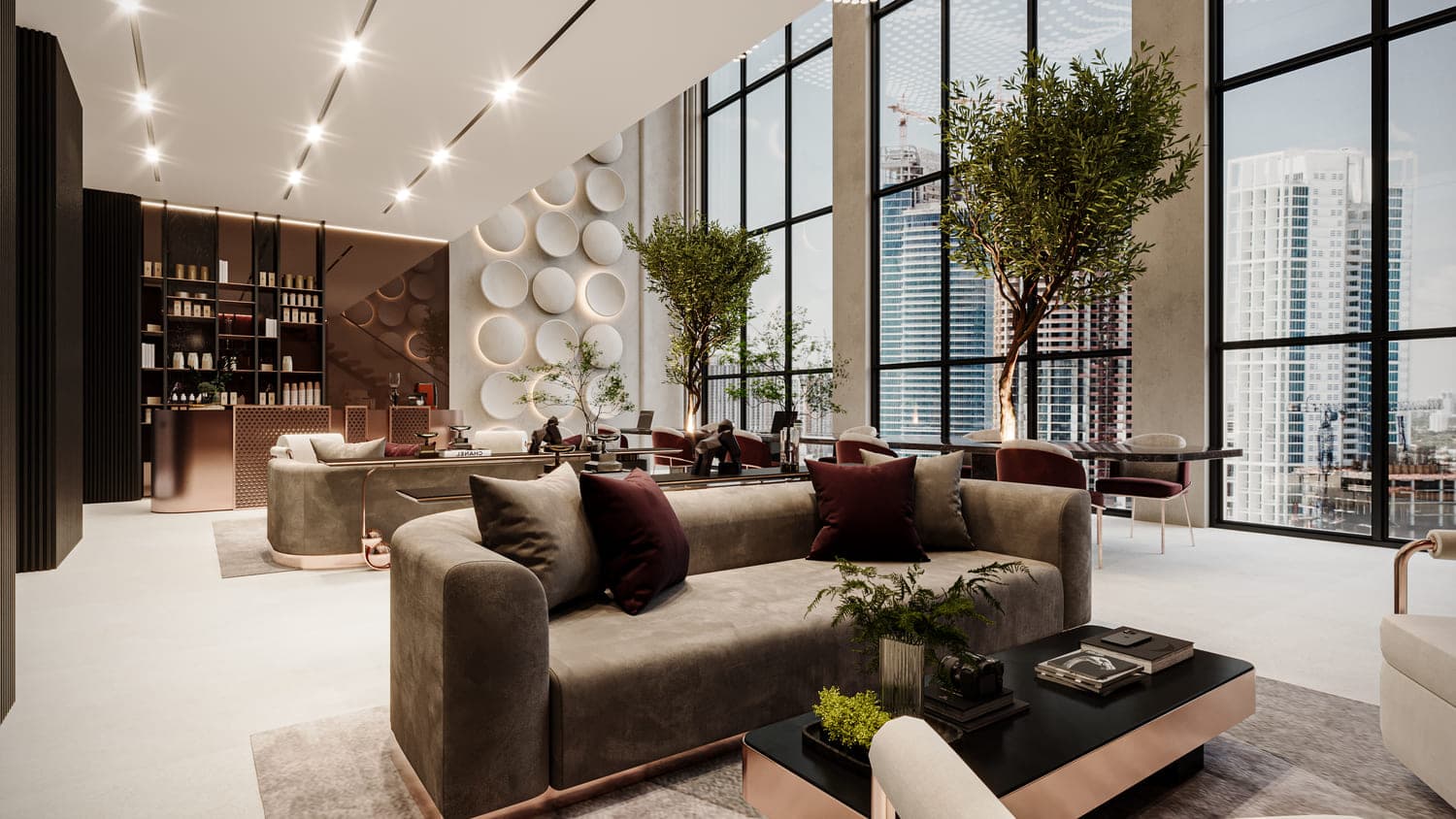 Luxor Tower amenity Business Center in JVC (Jumeirah Village Circle), Dubai, by Imtiaz Development