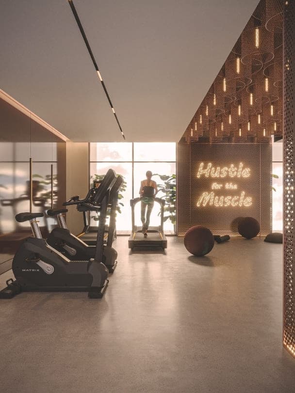 Luxor Tower amenity Fully Equipped Gym in JVC (Jumeirah Village Circle), Dubai, by Imtiaz Development