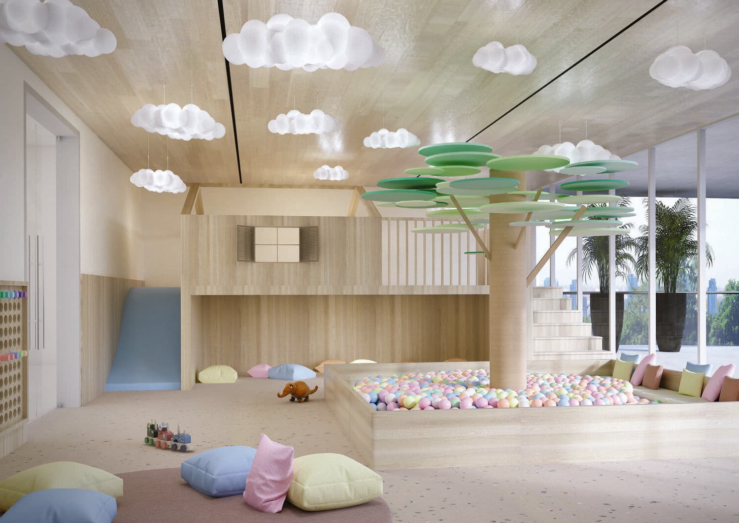 Luxury Canal Residences amenity Children'S Adventure Park & Play Room - Dubai Islands, Dubai - by Prestige One Developments