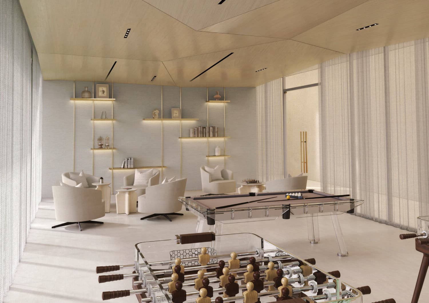Luxury Canal Residences amenity Prestige Clubhouse - Dubai Islands, Dubai - by Prestige One Developments