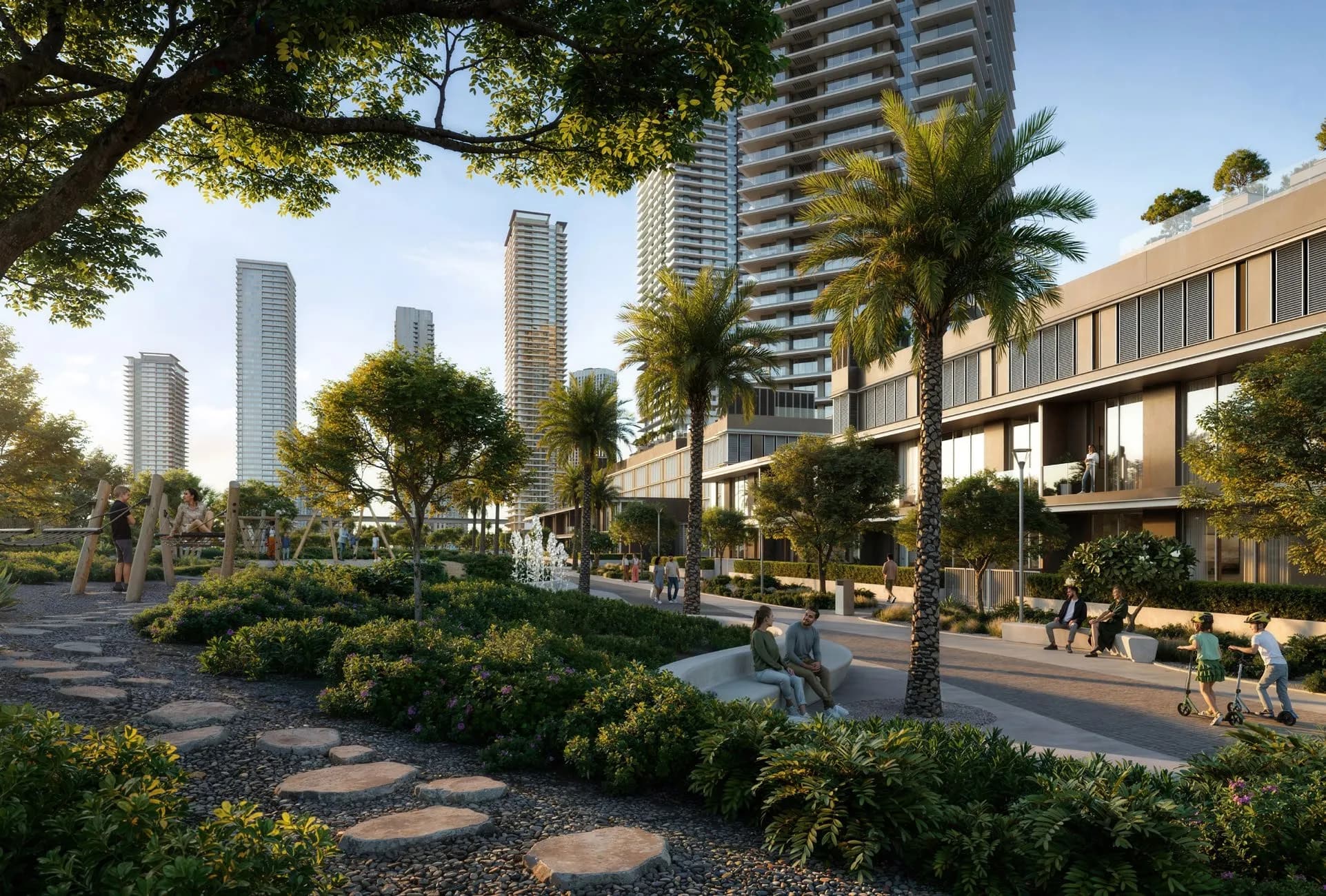Lyvia By Palace amenity Green Zen Spaces - Green Gate at Dubai Creek Harbour, Dubai - by Emaar