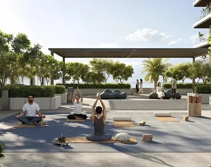 Lyvia By Palace amenity Yoga Zone - Green Gate at Dubai Creek Harbour, Dubai - by Emaar