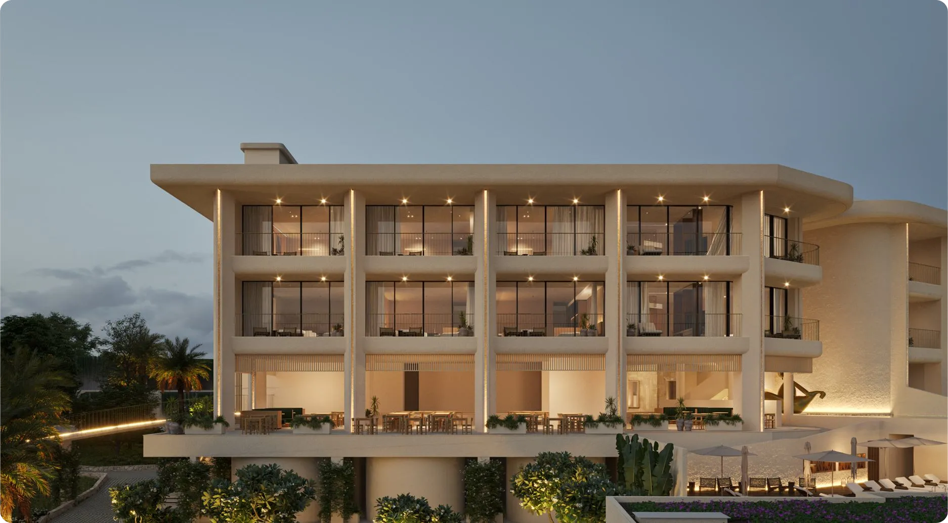 Lyvin Melasti exterior view - Badung, Dubai - by Lyvin Properties