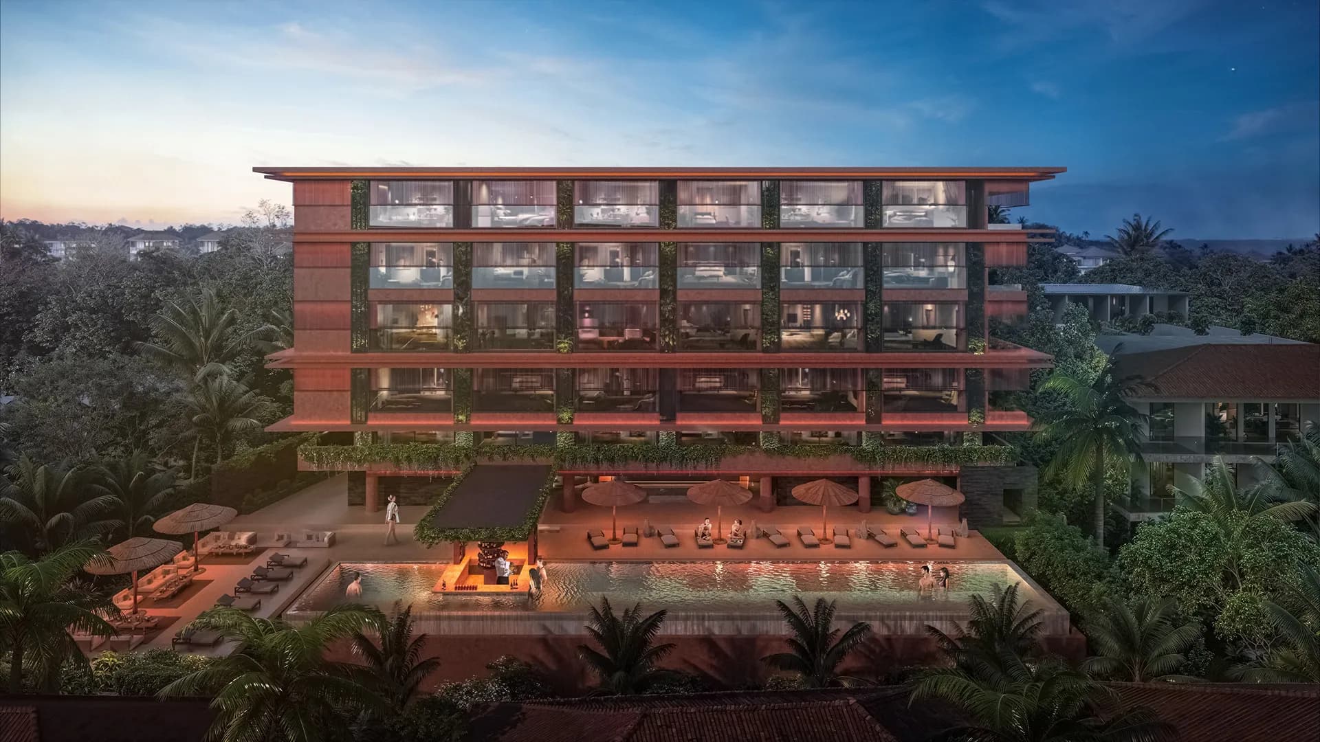 Lyvin Uluwatu exterior view - Badung, Dubai - by Lyvin Properties