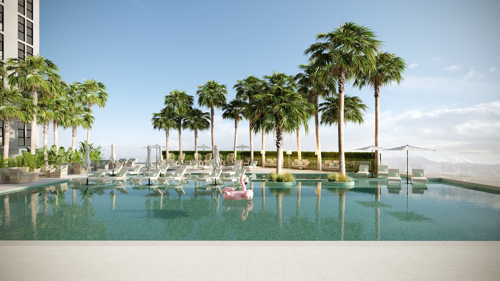 MAG 330 amenity Swimming Pool in City Of Arabia, Dubai