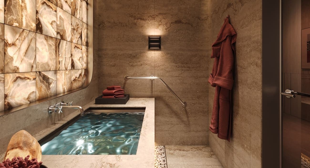MAG 777 amenity Cold Plunge Room - Dubai Sports City, Dubai - by MAG