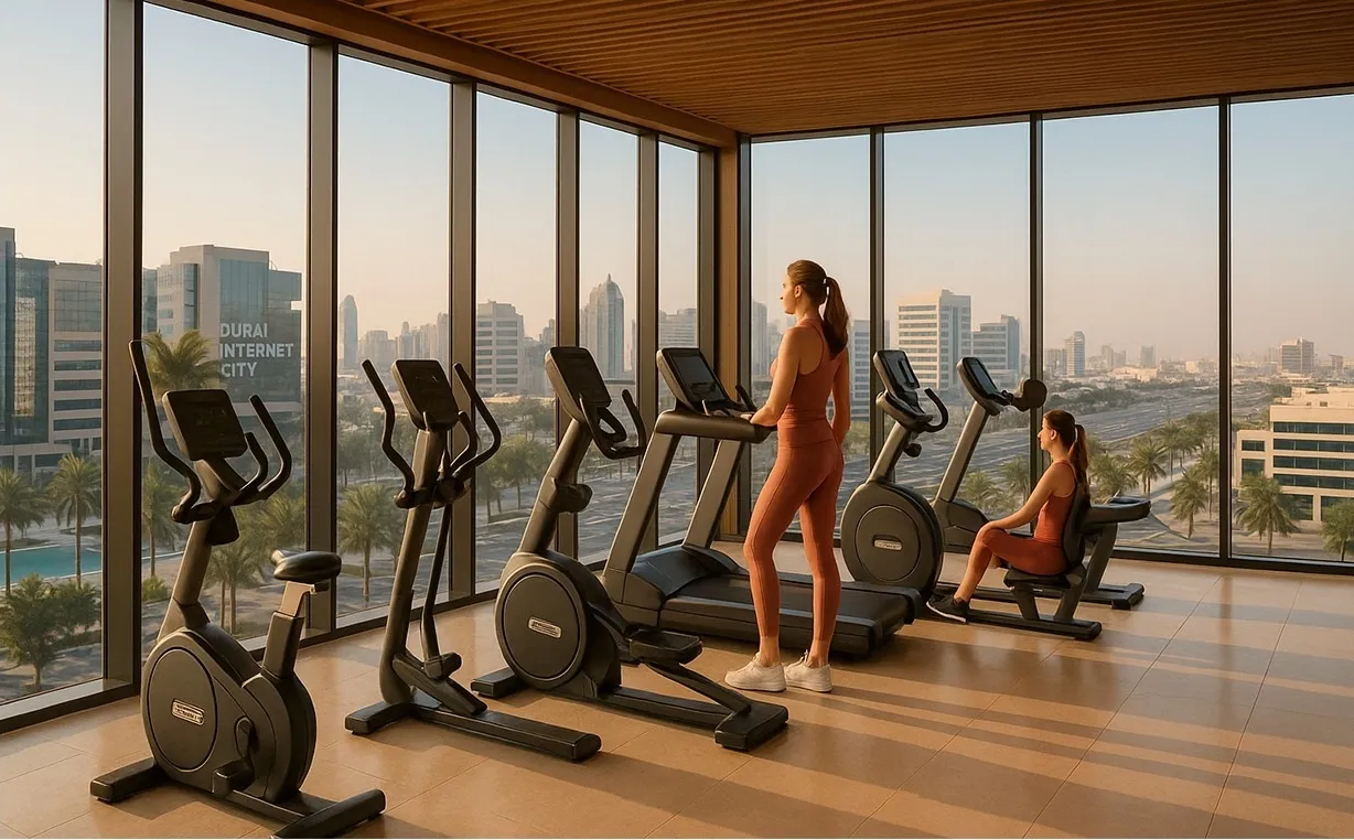 Magnolia amenity Gym - Meydan, Dubai - by Palladium Prime Real Estate Development