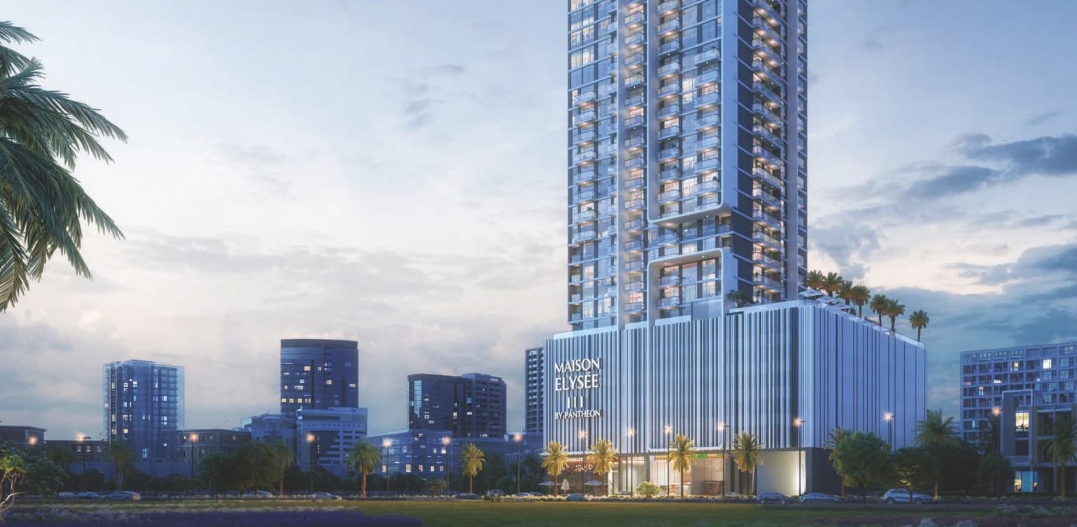 Maison Elysee III exterior view - JVC (Jumeirah Village Circle), Dubai - by Pantheon