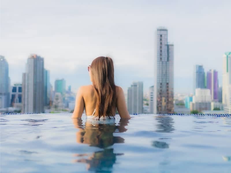 Majestique Residence 1 amenity Roof Top Swimming Pool - Dubai South, Dubai - by Credo Investments