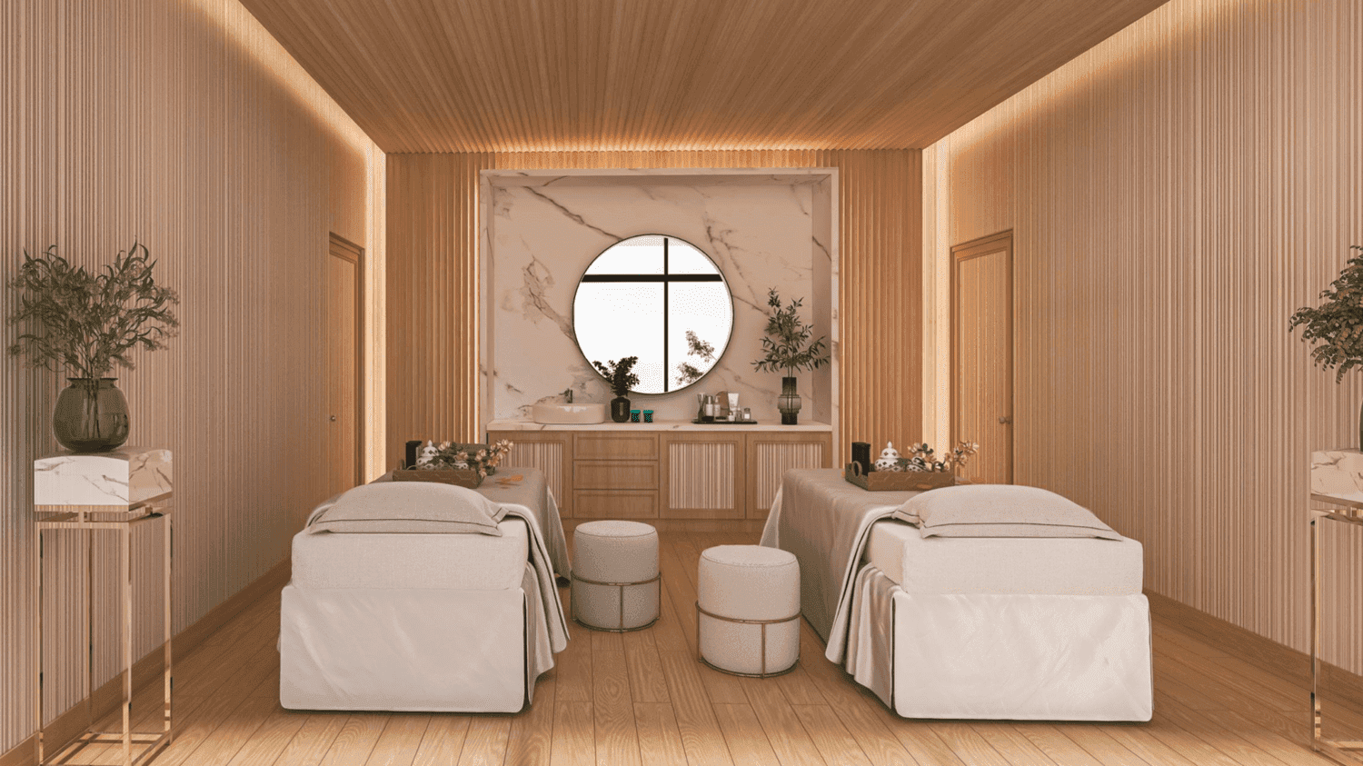 Mallside Residence amenity Relaxation Spa - Dubai Hills, Dubai - by Royal Development Company