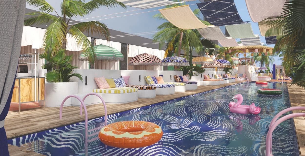 Mama Residences amenity Outdoor Swimming Pools in Business Bay, Dubai, by Kappa Acca Real Estate Development