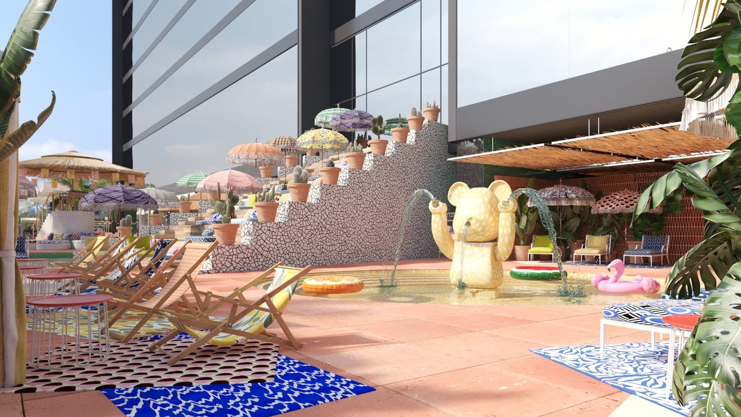 Mama Residences amenity A Pool Deck To Be Envied in Business Bay, Dubai, by Kappa Acca Real Estate Development