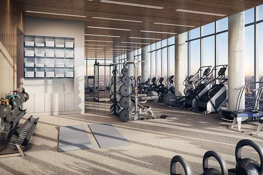 Manam Pearl amenity Gym - Jebel Ali Village, Dubai - by Manam Realty