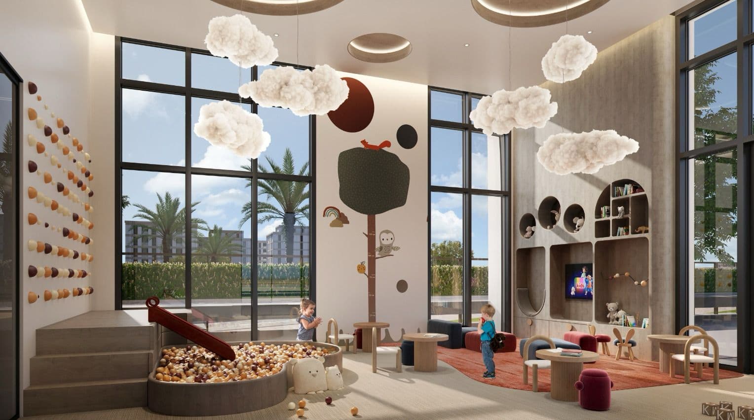 Manarat Living 2 amenity Imaginarium Playroom - Al Saadiyat island, Dubai - by ALDAR