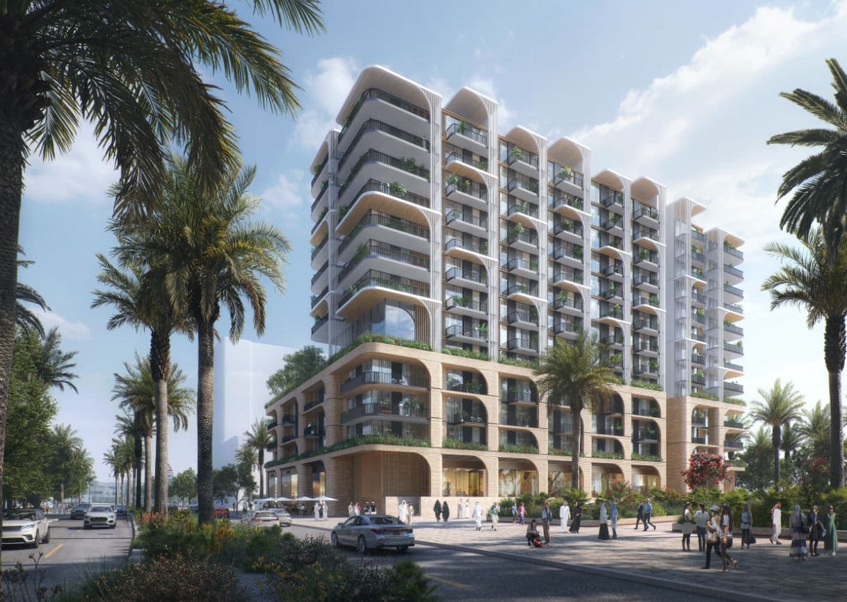 Manarat Living 2 exterior view - Al Saadiyat island, Dubai - by ALDAR