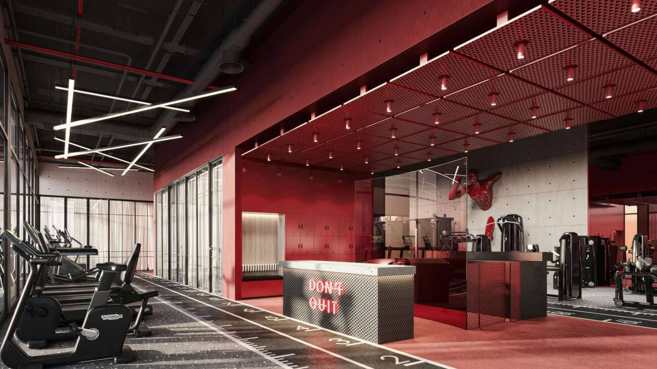 Manarat Living 3 amenity Fitness Centre - Al Saadiyat island, Dubai - by ALDAR