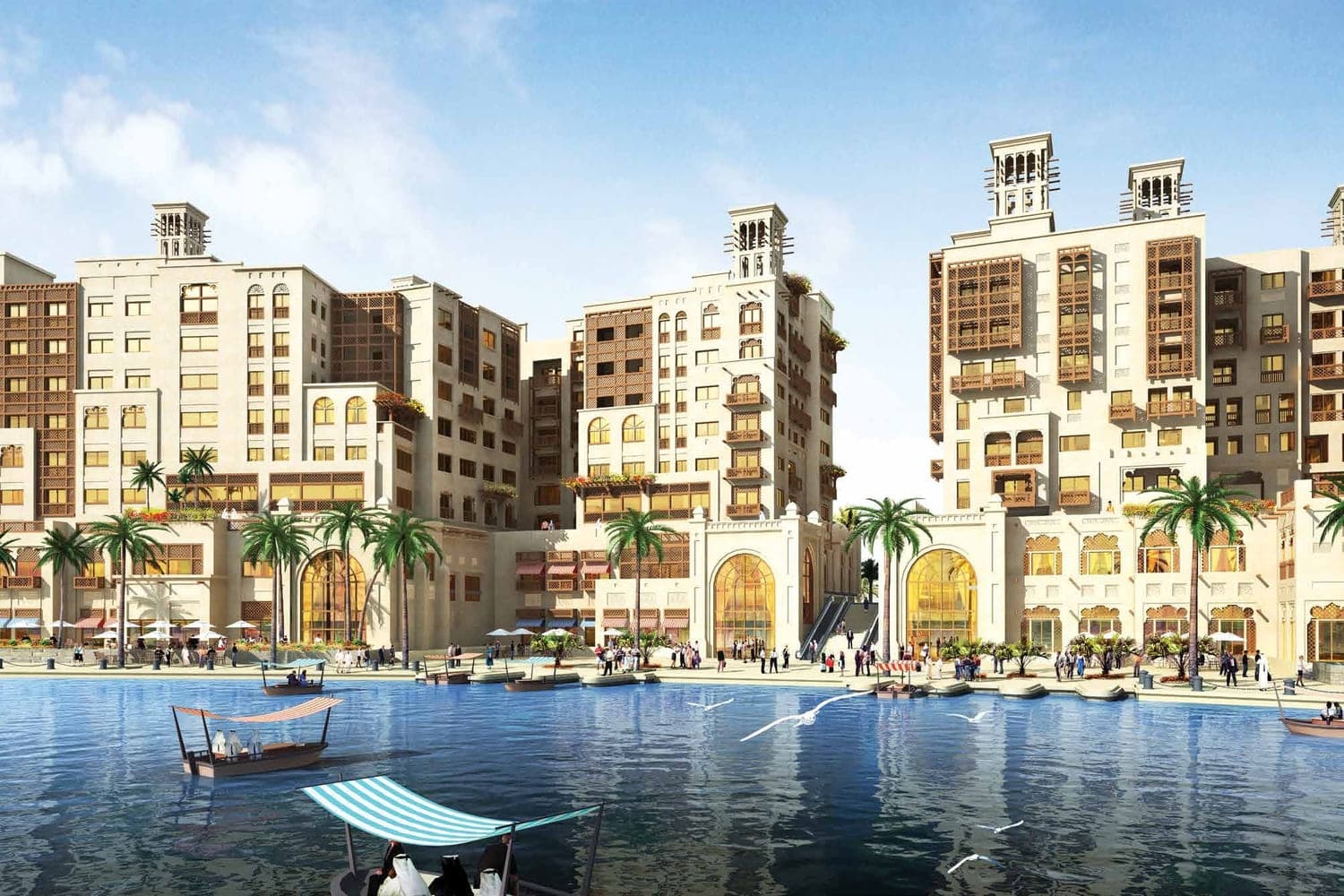Manazel Al Khor exterior view - Al Jaddaf Waterfront, Dubai - by Dubai Properties