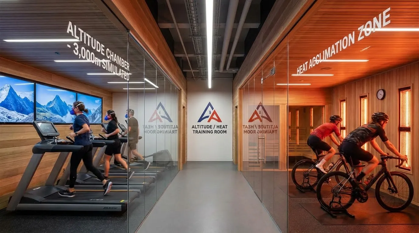 Manchester City Yas Residences by Ohana amenity Altitude / Heat Training Room - Abu Dhabi, Dubai - by Ohana Developments